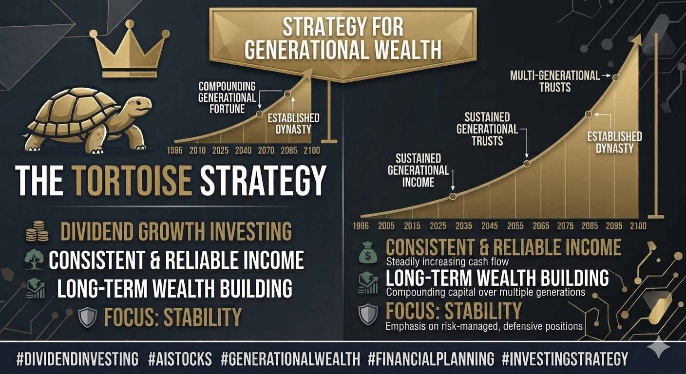Image showing the Tortoise Investing Strategy of dividend growth investing preferred by Overland Park, KS Advisor Daniel Gould
